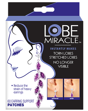  Customer reviews: Lobe Miracle Support Patches for Earrings 60  ea (Pack of 4)