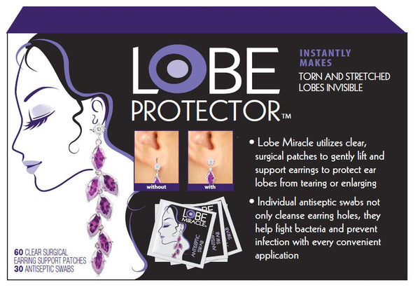 Lobe Miracle Ear Lobe Support Patches, 60 Count